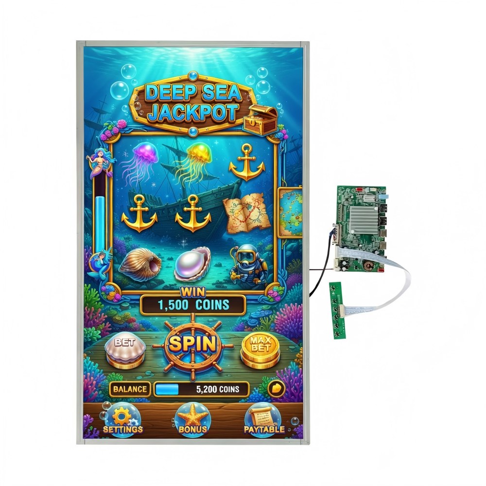 32 inch 3840x2160 UHD 4K 51PIN eDP TFT-LCD Module | Gaming Machines