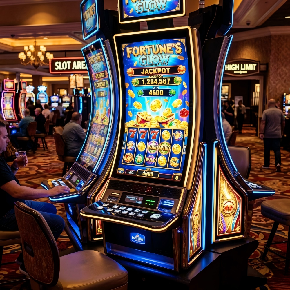 What Are the Key Advantages of Using Curved LCD Displays for Commercial Gaming Machines?